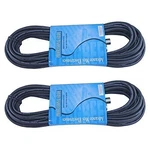 Mcsproaudio 2 Pack Shielded 100 Foot Male To Female 3 Pin Xlr Mic Audio Cable. Fixed Price $54.67.