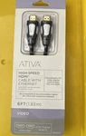 Ativa High Speed Hdmi Cable With Ethernet - Brand New In Sealed Package. Fixed Price $5.99.