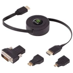 Retrak Etcablehdm Retractable Standard Hdmi Cable Mini Micro Dvi Adapters 5 Ft. Fixed Price $29.02.
