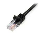 Startech 45patch6bk 6ft Cat5e Ethernet Cable Snagless Rj45 Patch Cord Black. Fixed Price $12.51.