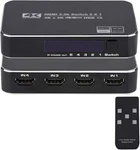 Gofanco 5-port Hdmi Switcher 5x1 With Ir Remote, Up To Uhd 4k 30hz - Switcher5p. Fixed Price $19.98.
