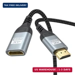 4k Hdmi Extender Cable 3ft Extension, High Speed Male To Female Adapte. Fixed Price $12.49.
