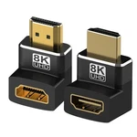 8k Right Angle Hdmi 2.1 Adapters, 90 & 270 L Shape Connectors, Supports Hdr. Fixed Price $14.13.