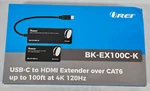 4k 120hz Usb-c Extender Hdmi Over Ethernet Up To 100ft Rj45 Cat6/7 W Hdr & Audio. Fixed Price $60.00.