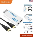 Snllmzi Wii To Hdmi Converter - Enhance Your Gaming With 720p/1080p Output. Fixed Price $13.59.