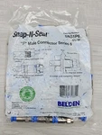 (50pcs) Belden Sns1p6 Female Compression Coax Connectors Series 6 Snap-n-seal. Fixed Price $39.95.