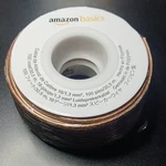 Amazonbasics 16 Awg Speaker Cable 100 Ft / 30.5 M Brown/clear 1:1 Connection. Fixed Price $10.00.