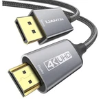 4k Displayport To Hdmi Cable 6ft, Uni-directional Only, Dp 1.2 (source). Fixed Price $15.98.