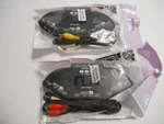 2 New Fosmon 3 Way Rca Switch Splitter Port Av W/ Cable Cord Plug. Fixed Price $19.95.
