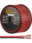 Gs Power 12 Gauge Wire - 100 Foot Copper Clad Aluminum Ft, Red, Black. Fixed Price $42.01.