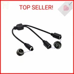 Zdycgtime S-video Y Splitter Cable For Electronic Adapter, 11inch, Black. Fixed Price $13.59.