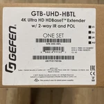 Gefen Gtb-uhd-hbtl Hdbaset Extender 4k Ultra Hd 600mhz. Fixed Price $275.00.