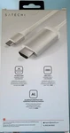 Satechi Aluminum Usb Type-c To 4k Hdmi Cable Silver. Fixed Price $34.99.