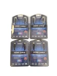 25ft Hdmi To A/v Cable W/ethernet & 3d 1080p High Speed 4 Pack. Fixed Price $59.99.