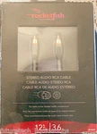 Rocketfish Stereo Audio Rca Cable 12ft/3.6m - Rf-g1212. Fixed Price $7.31.