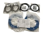 Lot Of 6 Crestron Cables Cbl-4k-dp-hd-6, Cbl-hd-6, Cat5e, Dm-ultra-pc-20 -new. Fixed Price $54.00.