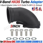 3" V-band Holset Hx35 Turbo Adapter Fitting W/ 5 Bolts For Gm 6.5l Diesel. Fixed Price $110.39.