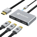 Displayport To Hdmi Splitter For Multi Monitor Adapter 4k 60hz, Splitte.... Fixed Price $61.08.