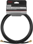 Rocketfish 12' Rg6 In-wall Indoor/outdoor Coaxial A/v Cable Black. Fixed Price $5.74.