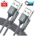 Jxmox Usb Charger Cord 2.5mm, (2-pack 3ft) Replacement Dc Charging Cable (grey). Fixed Price $7.20.