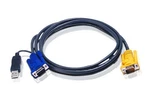 Aten Kvm Cable 1.8m With 3 In 1 Sphd To Vga & Usb. Fixed Price $42.75.