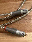 Philips Stereo Audio Cable 6ft. 24k Gold Plated Connectors M62776 / Unboxed. Fixed Price $8.95.