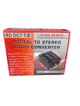 Calrad 40-dct-1-e Digital To Stereo Audio Converter. Fixed Price $38.50.