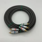 Radioshack 12 Premium Gold Series Solid Core Shielded Rgb Video Cables. Fixed Price $9.60.
