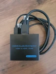 Vpfet Hdmi Audio Extractor Splitter 4k 3.5mm Adapter Converter With Aux Rca L Or. Fixed Price $20.00.