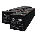 Mighty Max 6v, 36ah, Agm, Nb Replaces Fire Detection, Alarm Devices - 10 Pack. Fixed Price $399.99.