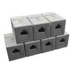 Lot Of 7 Cable Matters Cat6 Rj45 Surface Mount Boxes - White Keystone Jack Block. Fixed Price $14.99.