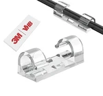 40pcs Strong Adhesive Cable Clips, Cord Organizer Management Finisher. Fixed Price $22.76.