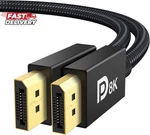 Ivanky 8k Displayport Cable 1.4, Vesa Certified Dp 6.6ft (8k 60hz, 4k 144h. Fixed Price $9.26.