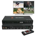 J-tech Digital 4x1 Hdmi Multi-viewer & Seamless Switcher 4k 60hz 4 In 1 Out W/. Fixed Price $184.99.