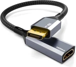 8k Display Port 1.4 To Hdmi 2.1 Adapter 4k 120hz 60hz Unidirectional Black. Fixed Price $31.52.