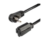 Startech.com 6ft (2m) Power Extension Cord, Right Angle Nema 5-15p ... Fast Ship. Fixed Price $28.96.
