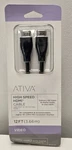 Ativa Hdmi High Speed Cable, 12' Feet 3.66m 3d Compatible 4k Ultra Hd. Fixed Price $9.99.
