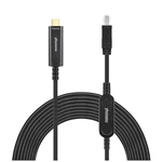 Phoossno Usb Type C To B Extension Cable Active Optical 10gbps 50ft 15m Back. Fixed Price $109.87.