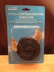 Radio Shack Gold Stereo Audio/video Dubbing Cable 3 Ft Brand New. Fixed Price $19.99.