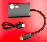Siig 1x2 Disiplayport To Hdmi Mst Splitter Ce-dp0k11-s1 New. Fixed Price $25.99.
