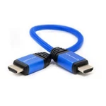 Kondor Blue Hdmi14 Hdmi-hdmi 14 " Thin Braided Cbl For On - Compatible With Hdmi. Fixed Price $28.99.