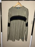 Icebox Men's Cable-knit Pullover Sweater Striped Size Xl. Fixed Price $21.00.