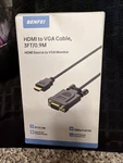 Benfei 000181black 6ft Hdmi To Vga Cable. Fixed Price $7.00.