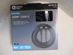 Commercial Electric High Speed 25 Ft. Hdmi Cable-black 4k Display 18gbps New. Fixed Price $17.99.