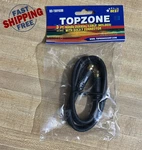 Topzone 3 Feet Rg59 Coaxial Cable F Plug To Digital Audio Video Black. Fixed Price $7.99.