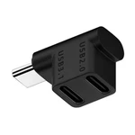 Chenyang Type C Male To Dual Female 10gbps Up Angled Power Data Splitter Adapter. Fixed Price $9.73.