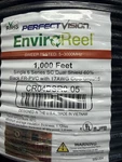 Perfect Vision Enviroreel 1000' Rg6 Coax Single Black W/ Ground Solid Copper. Fixed Price $110.00.