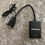 Victsing Vtcl048ab Vga To Hdmi Converter With Audio 1080p Usb Power Cord. Fixed Price $9.07.