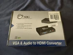 Siig Ce-vg0m12-s1 Vga Audio To Hdmi Converter - Unit And Adapter (new). Fixed Price $5.00.