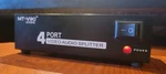 Mt-viki 4-port Rca Audio And Video Switch Box W/ Adapter - Excellent Condition. Fixed Price $9.95.
